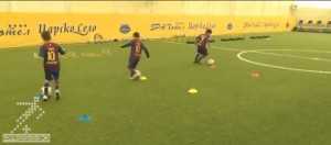 دانلود تمرينات كودكان در آكادمي فوتبال بارسلونا - لاماسيا