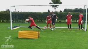 دانلود رایگان جلسه تمرین دروازه بانی تیم فوتبال Walsall انگلستان